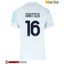 Moške Nogometnih dresov Inter Milan Davide Frattesi #16 Gostujoči 2025-26 Kratki rokavi